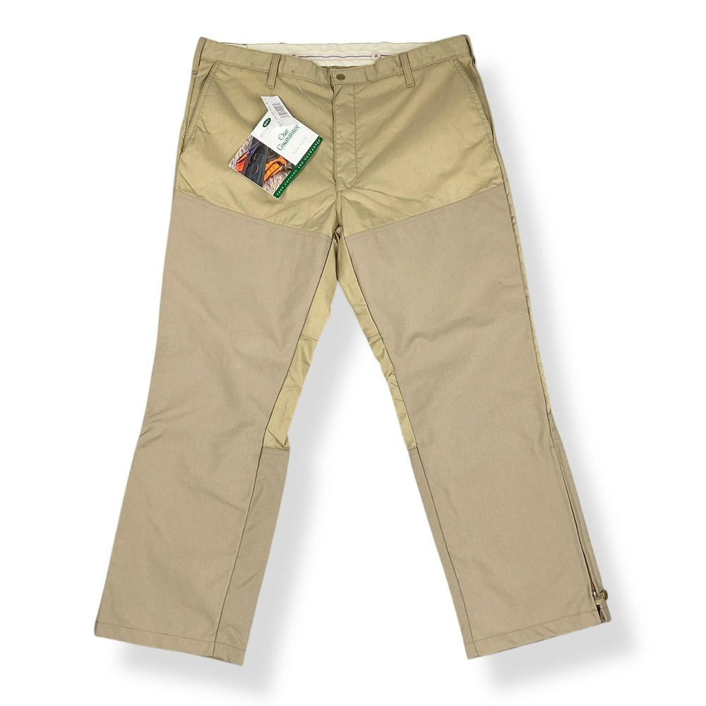 Boyt Harness Pants Men 40x30 (ACTUAL 39x29) Beige Hunting Canvas Nylon NWT